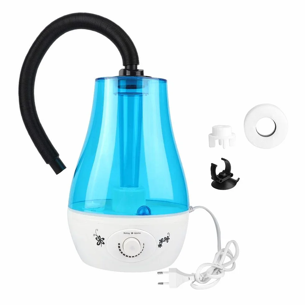 Humidificador para reptiles, tanque de 3 L y ultra silencioso, vaporizador con manguera flexible para terrarios, lagartos camaleones serpientes y anfibios