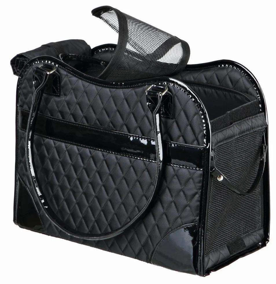 TRIXIE Bolsa de transporte Amine 18 x 29 x 37 cm, negro