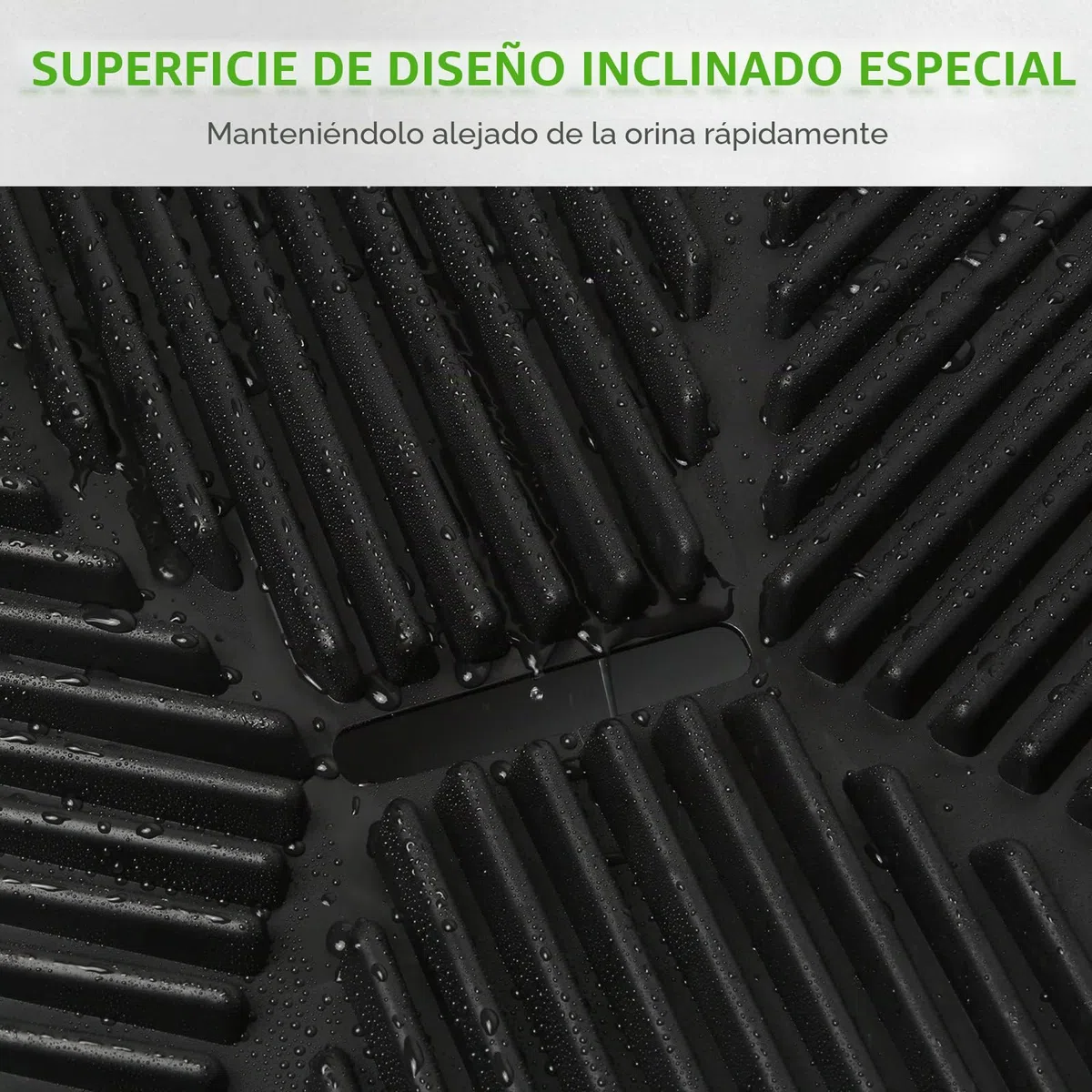 Hompet Inodoro para Perros Artificial con una Gran Bandeja, Almohadillas de Entrenamiento y césped Artificial para Uso Interior y Exterior, Ideal para Perros pequeños y medianos (76x51x7 cm)