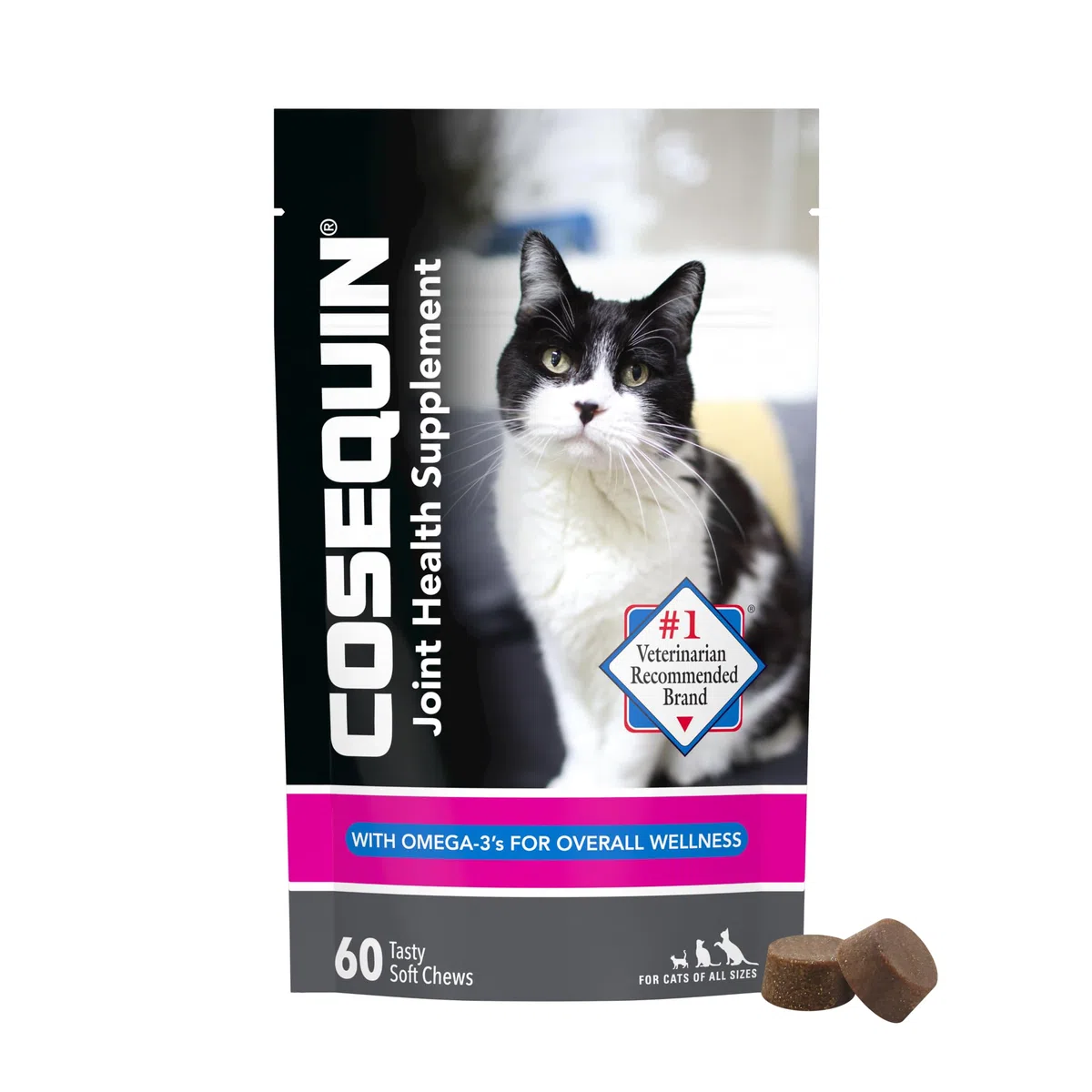 Cosequin 60 unidades para gatos.