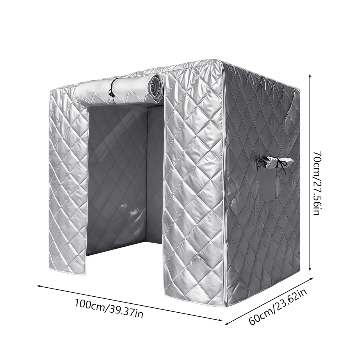 Cubierta para Jaula De Perro, Suministros para Mascotas Impermeables Protectores con Ventana Lateral Enrollable Transpirable, Cubiertas para Jaulas De Perro, para Uso En Interior Y Exterior