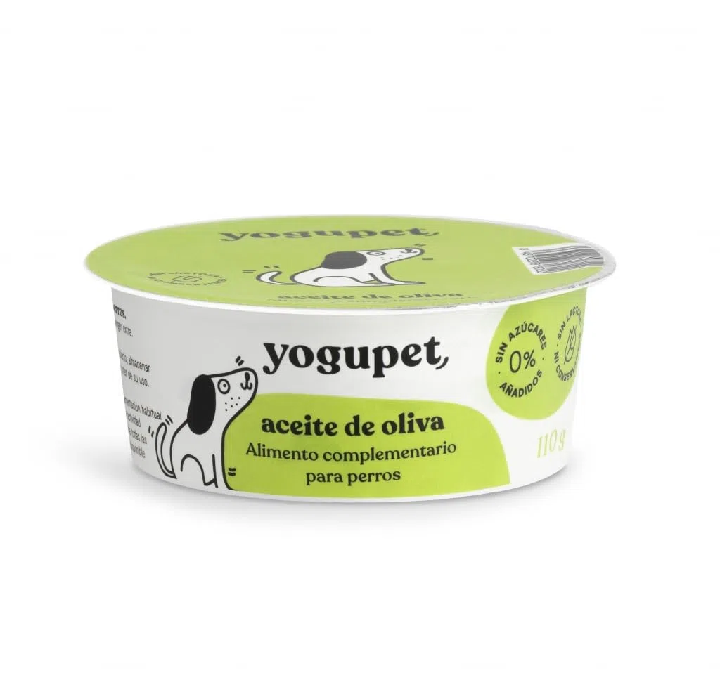 Yogupet Alimento Complementario para Perros Pack 12 x 110 Gr (4 Miel + 4 Chía + 4 Aceite De Oliva)