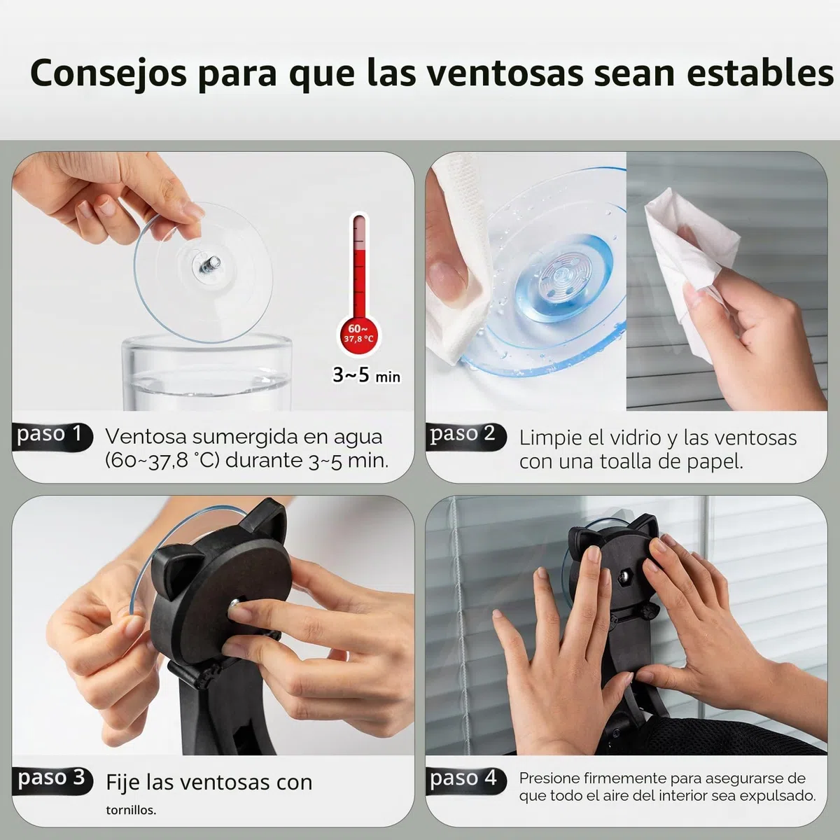 JUNSPOW Percha para Ventana de Gato inalámbrica, Plegable y Estable, Hamaca Transpirable con Ventana para Gatos para Pasar el Sol, Escalar, soporta hasta 40 Libras
