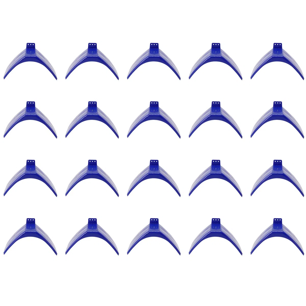 20 Piezas Soporte para Rejilla para Reposo De Pájaros Marco De Soporte para Palomas De Plástico para Posarse Cómodo Y Seguro En Gallineros Y Aviarios Diseño Duradero
