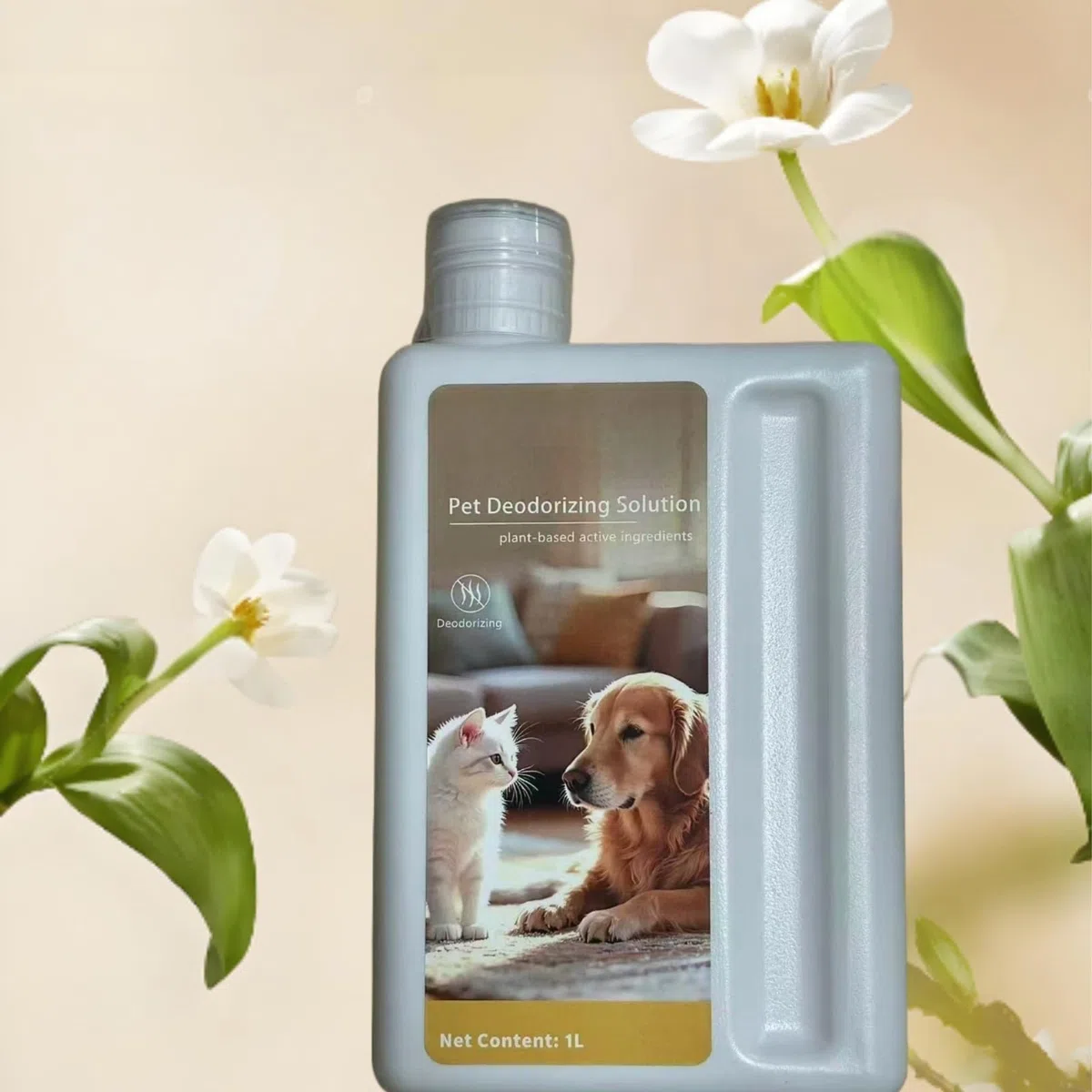 Solución de limpieza eliminadora de olores de mascotas, 1000ML (33,82 Fl oz). Compatible para Dreame. Accesorios para aspiradoras, accesorios para fregadoras de pisos(2pack)