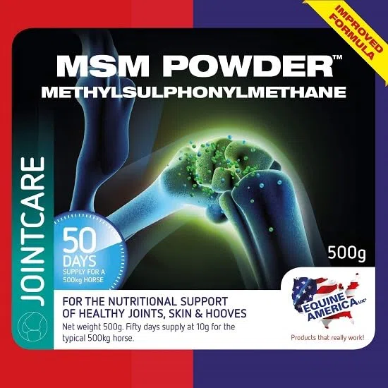Equine America Pienso en Polvo para Caballos MSM 500 g