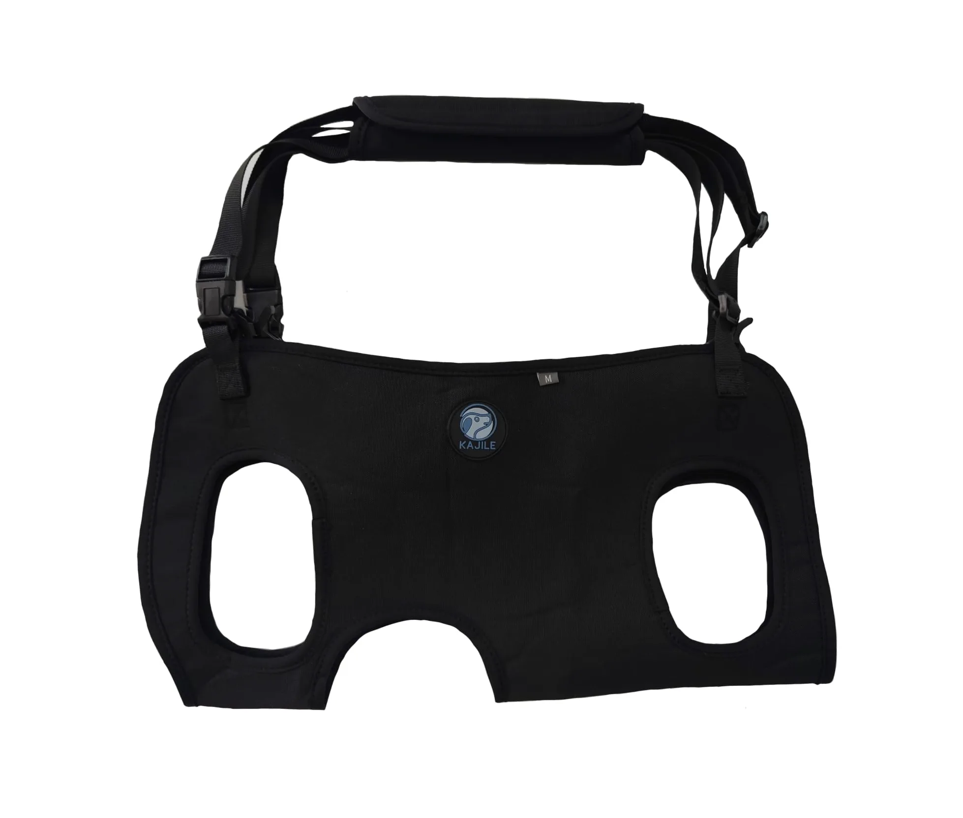 Arnés de Elevación/Transporte para Perros,Arnés de Apoyo y Rehabilitación para Ancianos,Discapacitados,Iesiones Articulares,Artritis,Negro,XL
