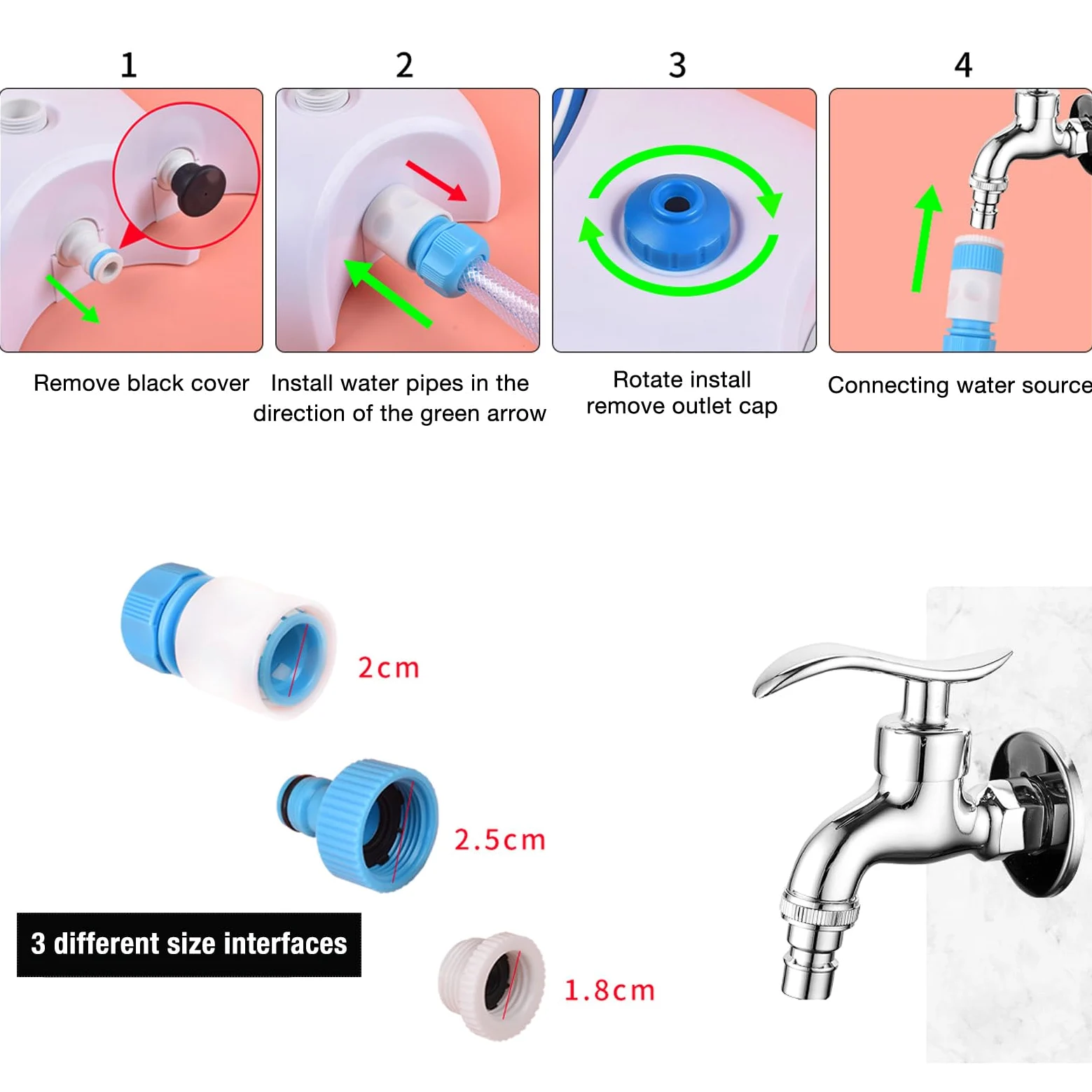 Aspersor para Perros para Exteriores, Fuente de Agua para Perros, Dispensador de Agua Activado para Perros, Aspersor para Perros, Alimentador de Agua Potable con Manguera,