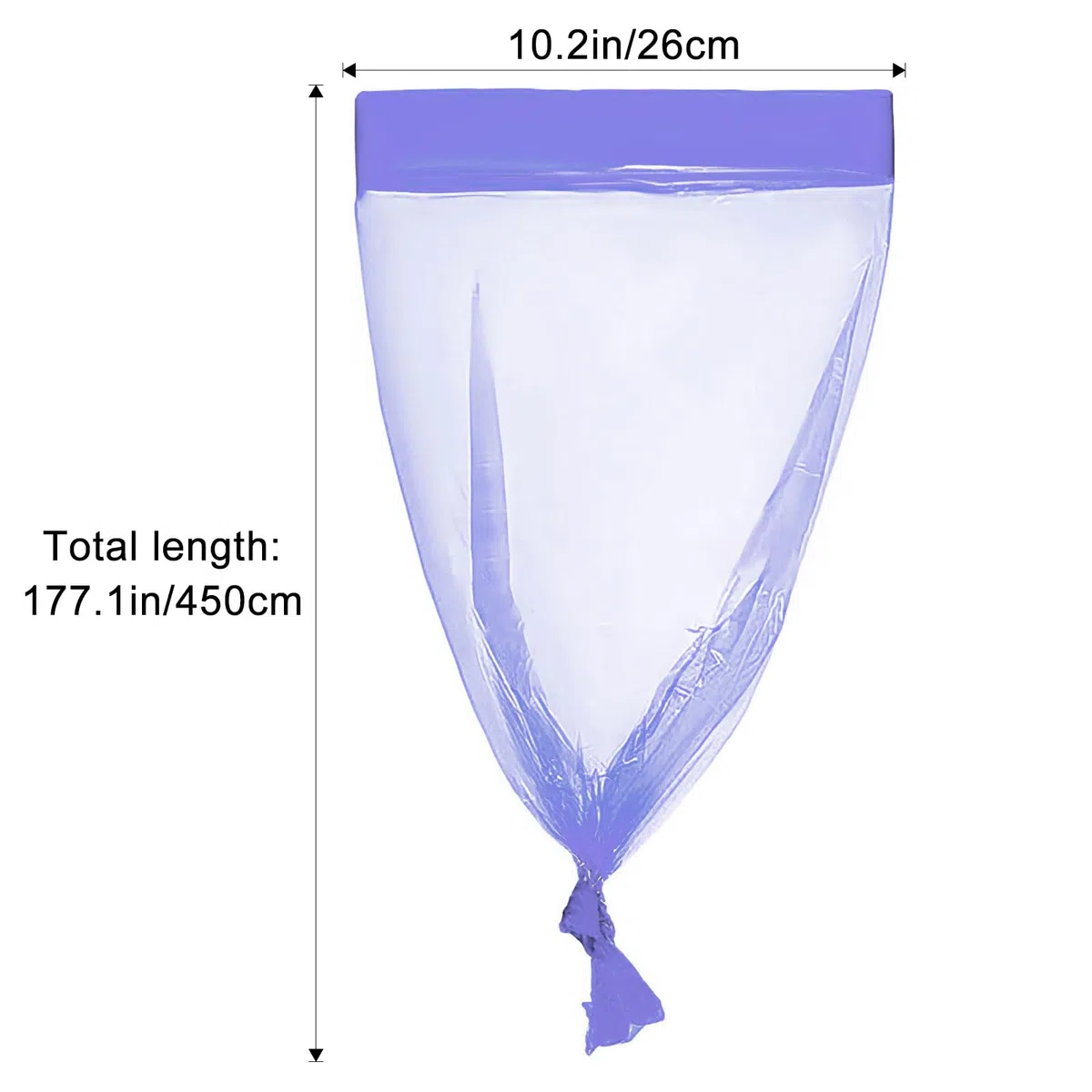 OurLeeme Bolsas de recarga para arena para gatos, 4,5 m Litter Genie, 10 unidades de contenedores de recarga para arena para gatos compatibles con tu depósito de recarga Genie Litter (sin cartucho)