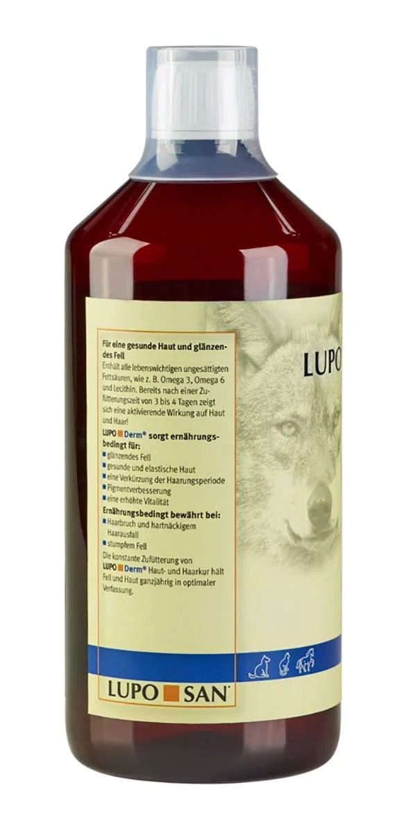 Luposan - Lupoderm Alimento Para Piel Y Pelo, Presentaciones - 1000 Ml.